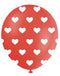 BALLOON 10PK HEARTS